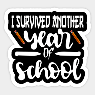 Another School year Survivor The Longest School Year Ever Sticker